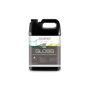 Colorfast concrete floor gloss in black 1 gallon jug from Convergent