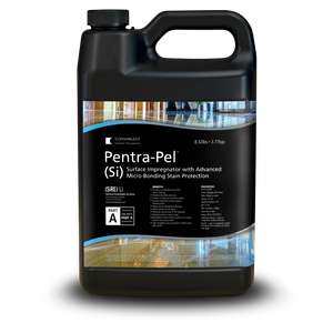 Black 1 gallon jug labeled Pentra-Pel SI