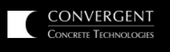 White crescent logo convergent concrete technologies
