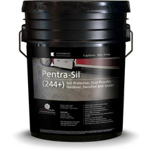 Load image into Gallery viewer, Black 5 gallon bucket labeled Pentra-Sil 244 plus