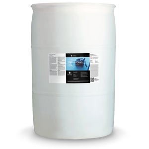 White 55 gallon drum labeled Pentra-Clean CR