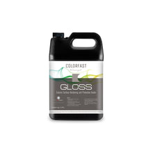 Load image into Gallery viewer, Colorfast concrete floor gloss in black 1 gallon jug from Convergent