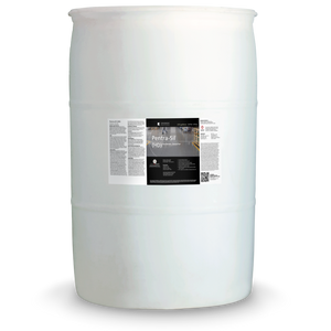 White 55 gallon drum labeled Pentra-Sil HD