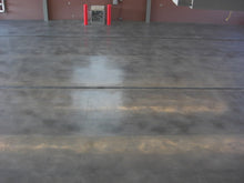 Load image into Gallery viewer, Industrial concrete floor stained with Colorfast stain gray