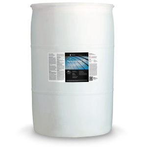 White 55 gallon drum labeled Pentra-Shield